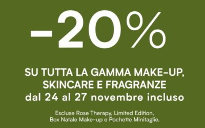 black firday Dolomia dal 24 al 27 novembre -20%